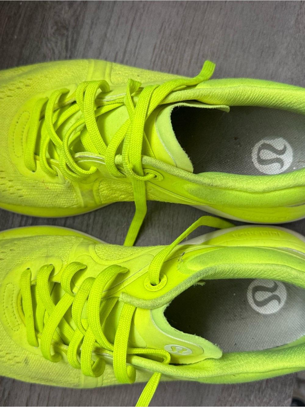 lululemon athletica Neon Yellow Women's Athletic Shoes
